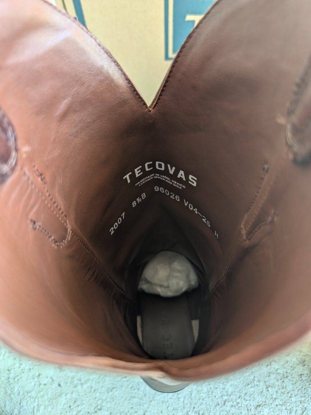 Tecovas The Annie Women's Snip Toe Western Boots in Sequoia (Brown), size 8.5 - Picture 3 of 10